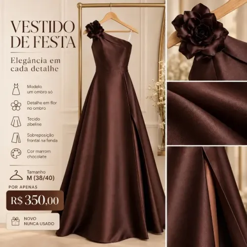 Vestido madrinha, formatura festa