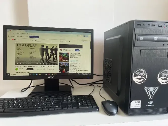 Computador Completo - Intel i3 9ª Geração + 8GB RAM + Monitor Acer