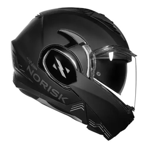 Capacete Norisk Avenger Monocolor Preto 56