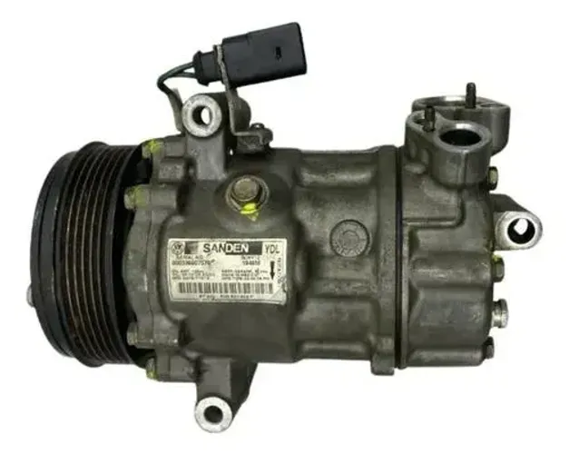 Compressor do condicionado do Fox, Saveiro, Voyage, Polo e Virtus 1.6 16V MSI