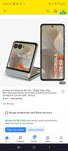 Vendo esse celular pra sair logo preço bom rs
