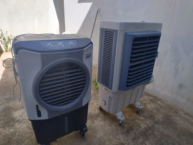 vendo climatizador, um pra área de 70 metros e outro pra área de 40 metros, pouco uso