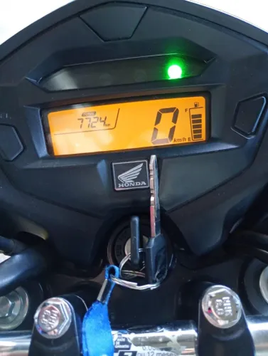 Moto Honda 160 start preta 