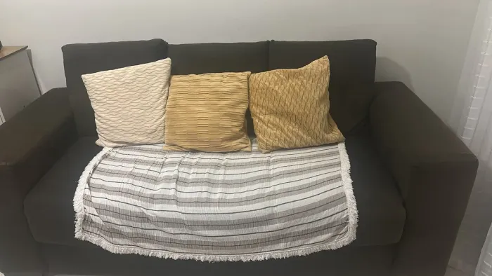 Sofá Marrom de 3 Lugares - Oportunidade! Preço: