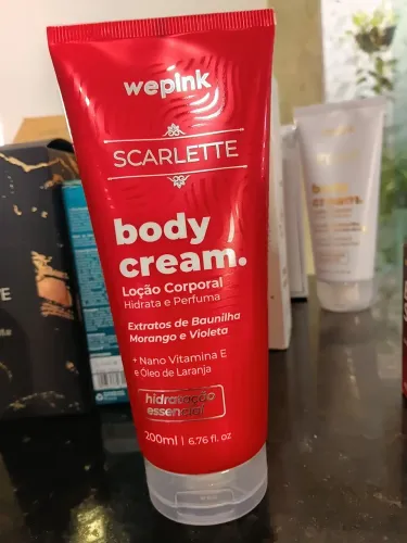Body cream scarlet wepink