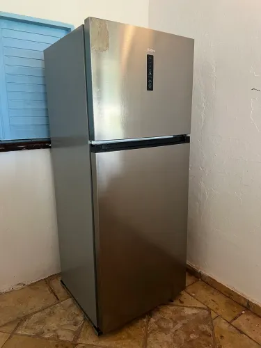 Refrigerador Midea Frost Free Duplex Inox 469LTS 220W