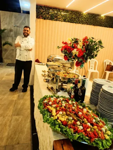 Aproveite buffet de festa