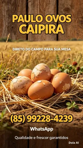 Ovos caipiras