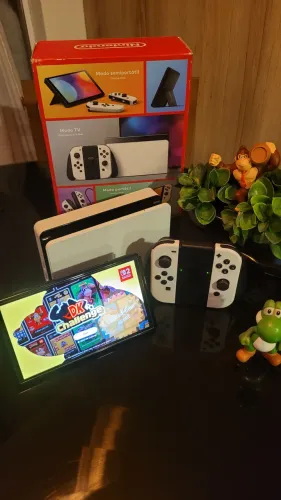 Nintendo Switch OLED - Versão otimizada + jogos inclusos