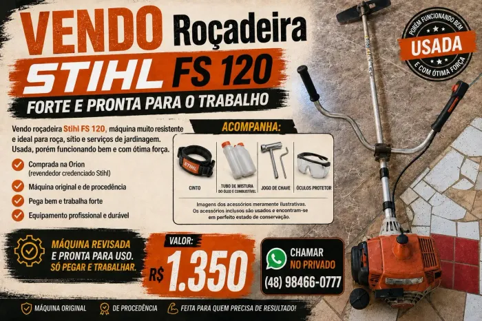 Roçadeira FS120 STIHL