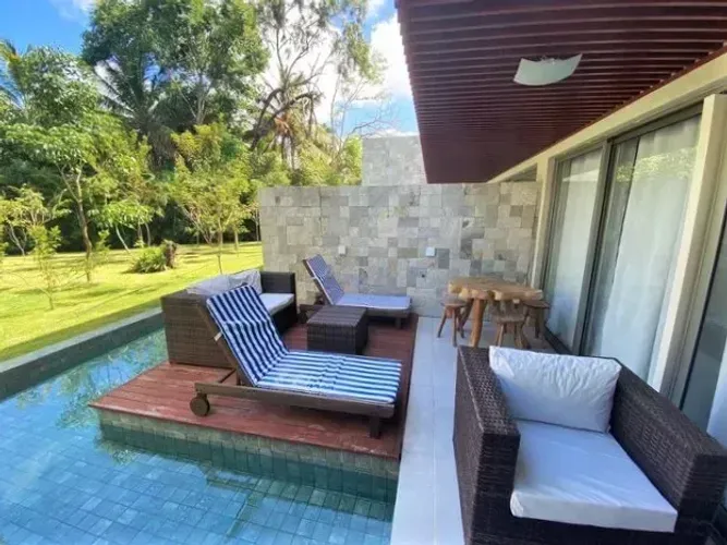 Flat em resort de alto padrão no coração da badaladíssima Praia da Pipa