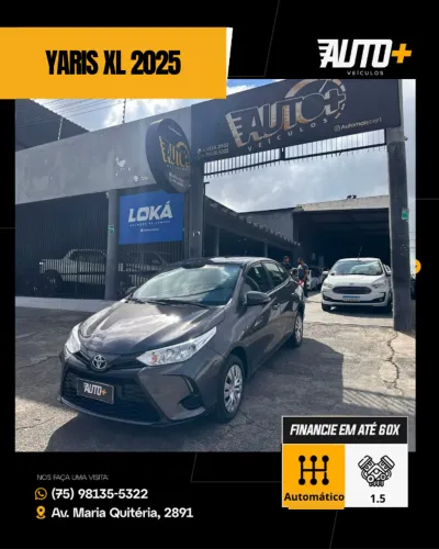 Toyota Yaris XL Sedan 1.5 Flex 16V 4P Aut. 2025