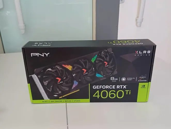 Placa de vídeo GeForce RTX 4060 ti