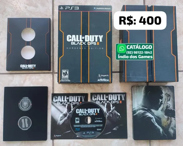 Call Of Duty Black Ops 2 Hardened Edition = R$: 400