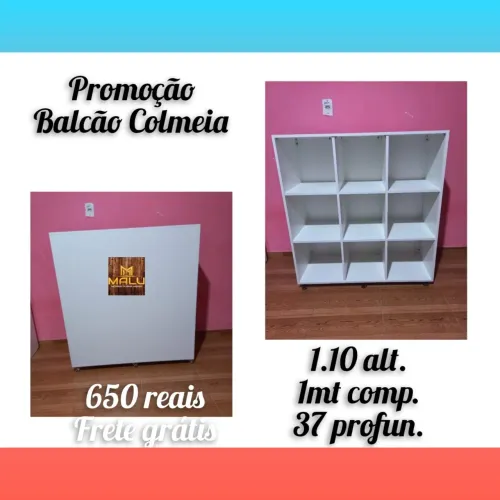 Promoção balcão colmeia