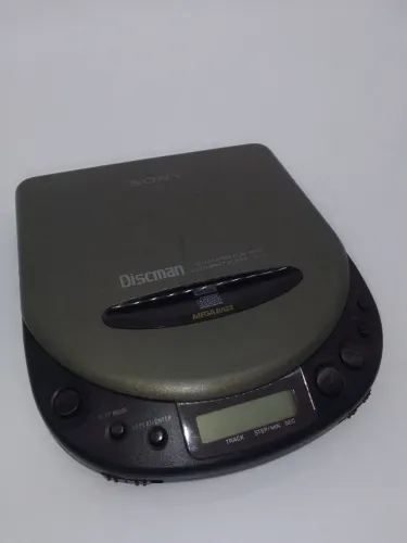 Discman Cd Player Mod.d111 Original Sony Edição Limitada Anos 90