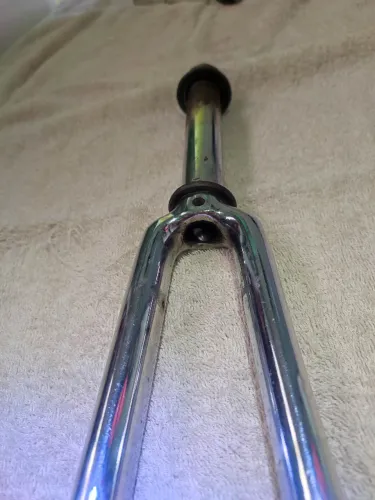 Garfo rigido speed cromoly vintage