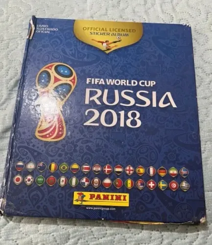 Álbum copa do mundo 2018 completo