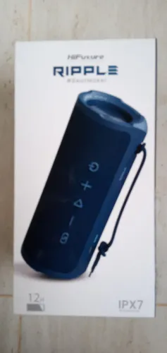 Caixa de Som Alto Falante USB Bluetooth Ripple HiFuture Azul