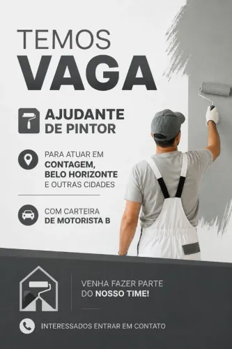 AUXILIAR PINTOR DE PAREDE