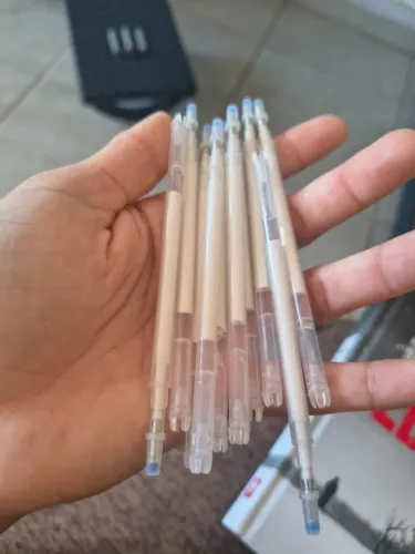 Refil caneta mágica fantasminha tecido apaga branca - 10 un