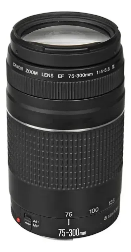 Lente Canon EF 75-300 mm F/4-5,6 Iii
