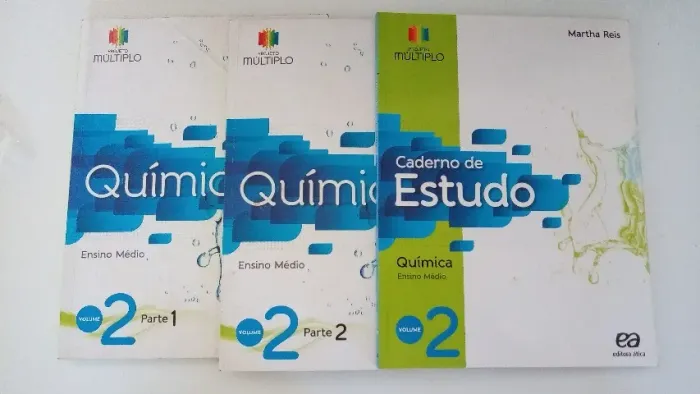 Livros química 2 ano