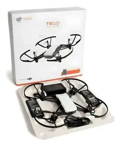 Drone DJI Tello Boost Combo com câmera 2.4GHz 2 baterias+CAIXA E ACESSORIOS