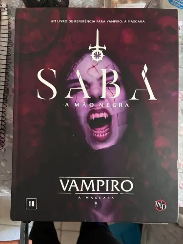 Livro dos SABÁ. RPG vampiro a máscara