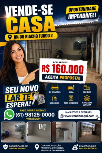 Qn 08 Casa Riacho Fundo 2