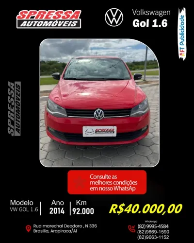Volkswagen Gol Geração VI Highline 1.6 8V Total Flex Mec. 4P 2014