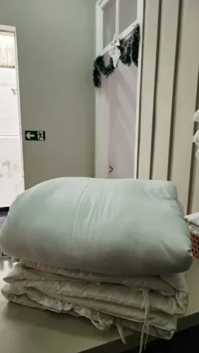 TROUSSEAU PROMOÇÃO => Edredom Capa Duvet 100% algodão (2,5m X 2,5m) 