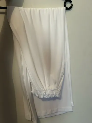 Calça pantalona branca 