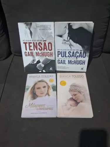 Lote de livros drama, romance $10,00 cada