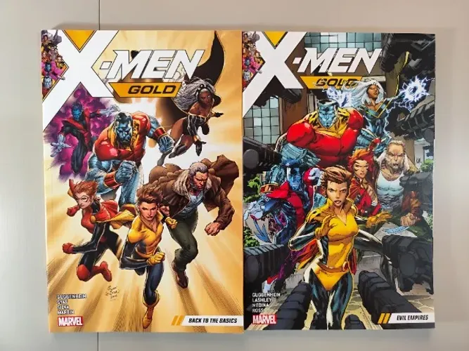 COLEÇÃO X-Men GOLD Vol. 1 + Vol. 2 - Encadernado [Importado - USA - 2017]