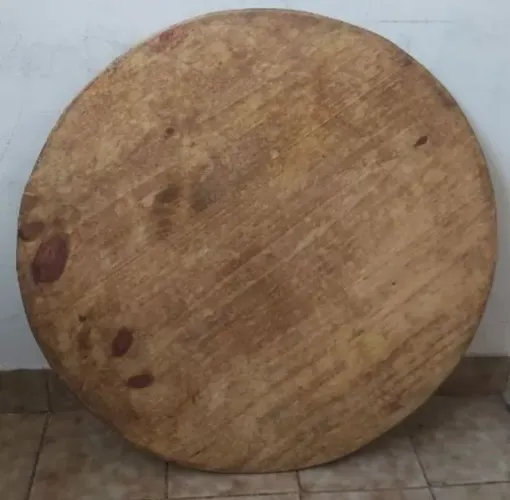 Tampa de mesa de madeira maçica