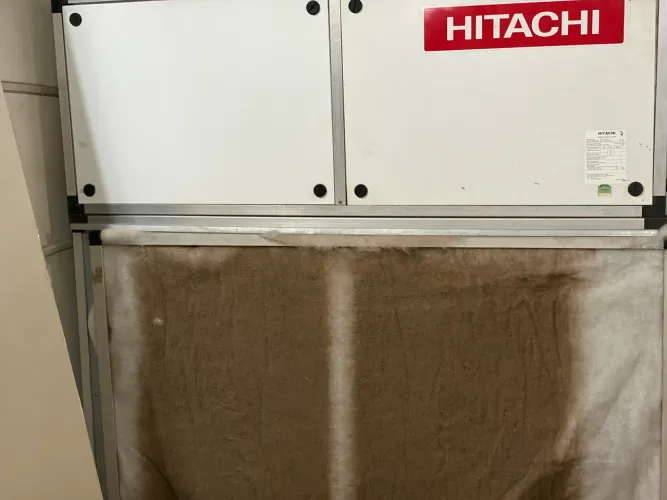 Máquina ar condicionado central hitachi