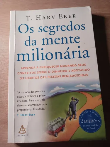 Os Segredos da Mente Milionária - T. Harv Eker - Seminovo - Bom Estado
