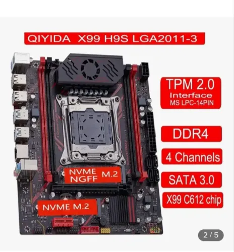 Kit x99 Xeon 2667 v4 16gb ram