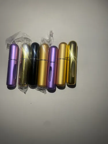 Frasco de Perfume Recarregável 5ml Portátil para Bolsa e Viagem