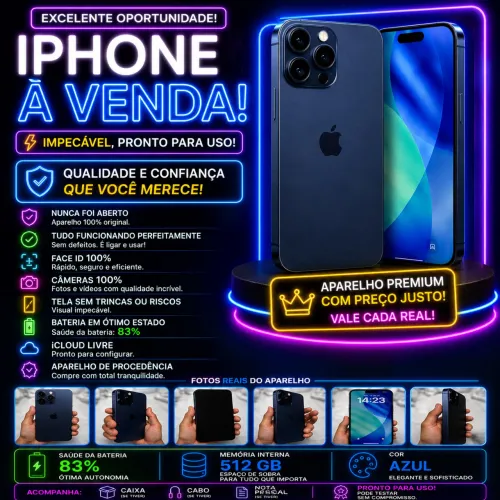 IPHONE 15 PRO MAX 512