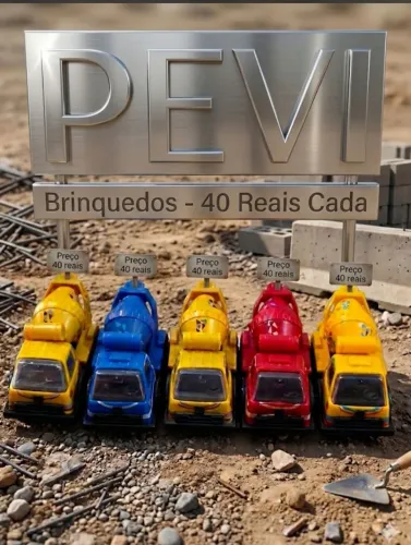 Caminhões pevi Brinquedos