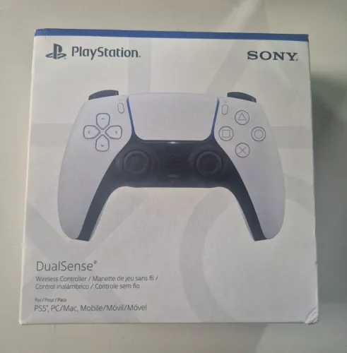 Controle Ps5 Branco Lacrado