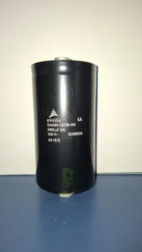 Capacitor Eletrolítico Epcos 3900uf 500v B43584-s6398-m4 (Usado)