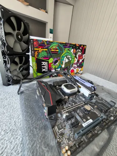 Kit Gamer RTX 3070 8GB + i5 9600K + Z390 + 32GB Corsair