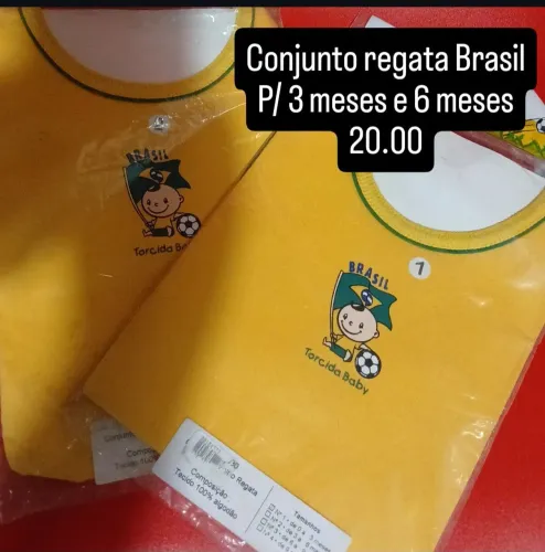 Conjunto infantil brasil