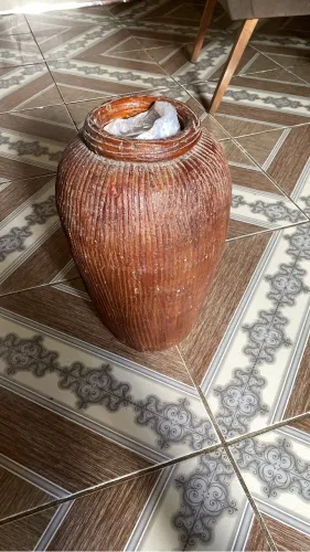 Jarro de Decoração de Cerâmica 