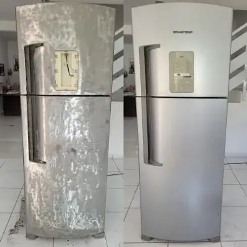 Envelopamento de geladeira