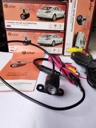 Câmera de Ré Aiker ACR-031 480p Ângulo 170° Visão Noturna LED