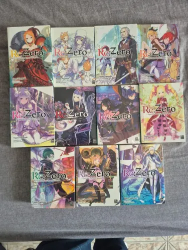 Re:Zero (4, 6, 7, 8, 9, 10, 12, 15, 16, 17, 18)
